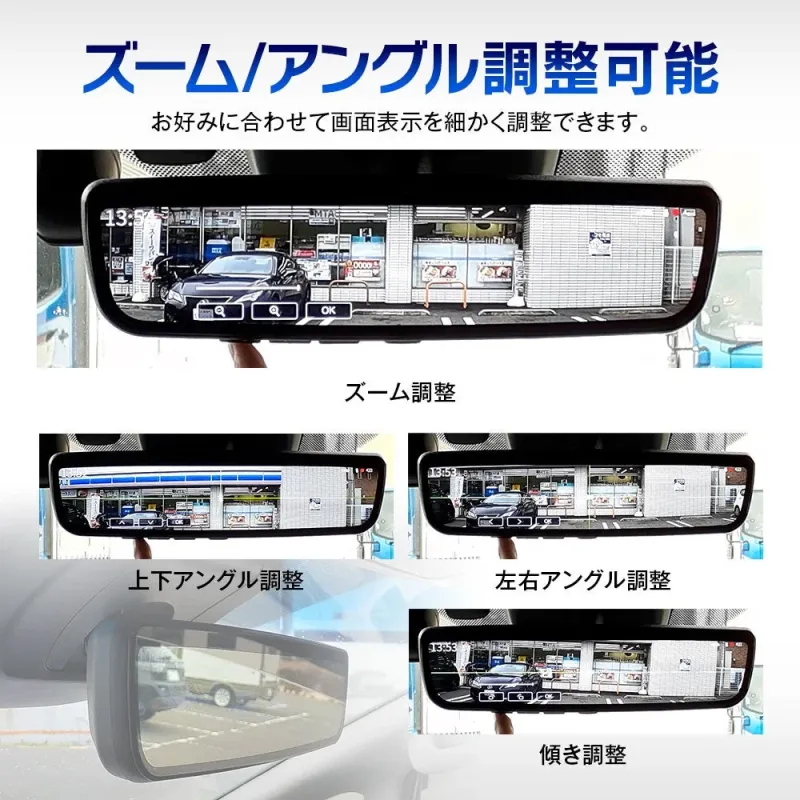 ズーム・アングル調整機能