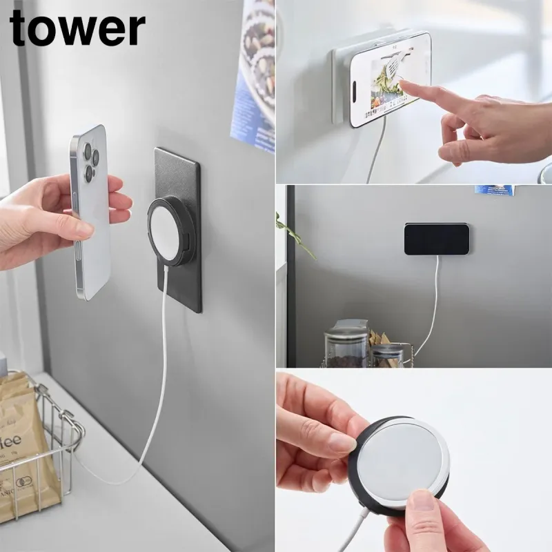 マグネット式スマートフォンホルダー