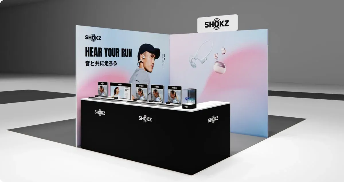 Shokz名古屋ウィメンズマラソンEXPOブース