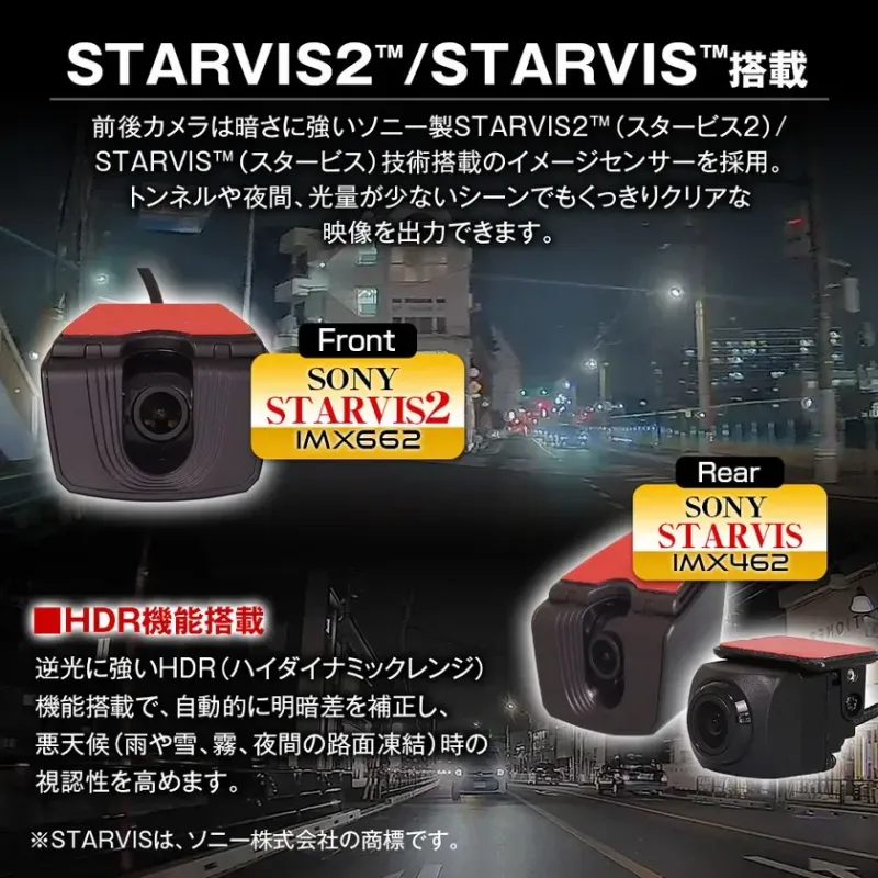 STARVIS2搭載