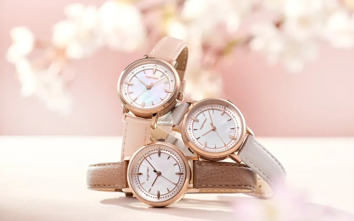 Angel Heartの3つの腕時計が並べられた画像