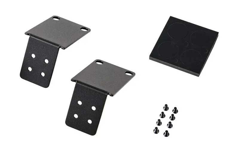 L字金具、ブラケット、ネジ、固定具、部品、黒色、金属、アクセサリー、マウントキット