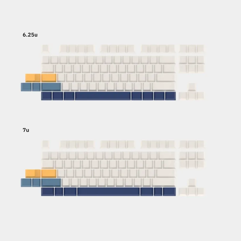 スペースバーレイアウト比較