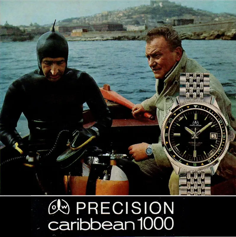 「プレシジョン・カリビアン1000」の広告