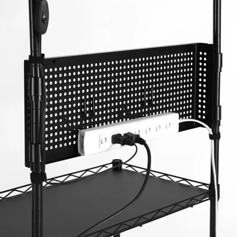 ケーブルオーガナイズパンチングボード