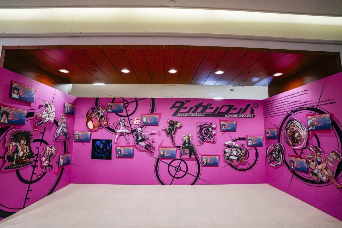 キャラクターパネル展示