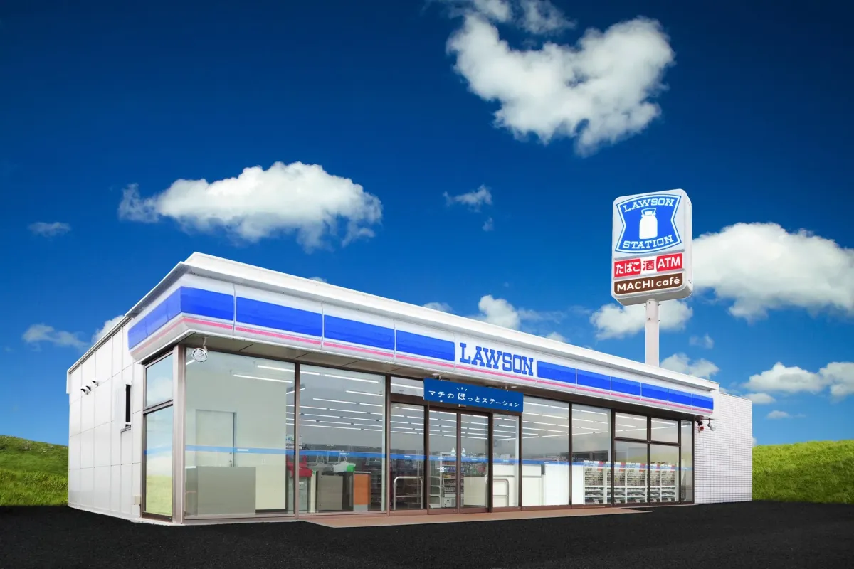 ローソン店舗の外観