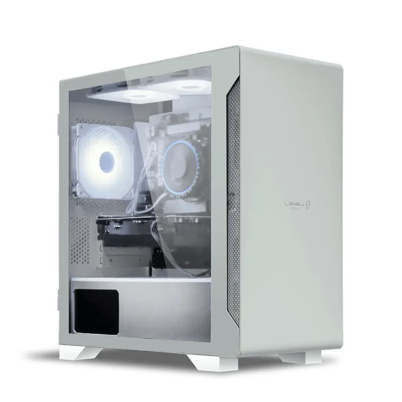 LEVELθの白いPCケース