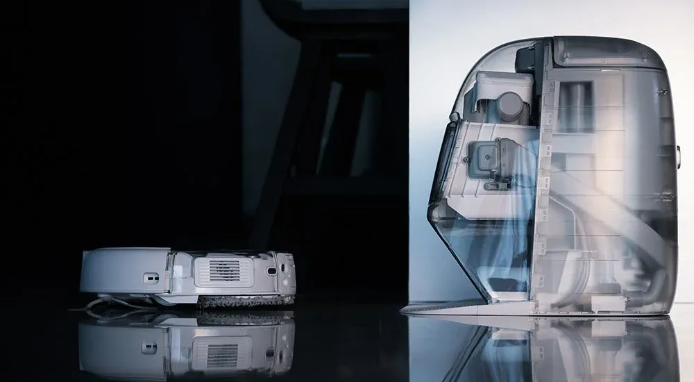 ハイレベルな清掃を支えるベースステーション