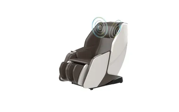 フットレスト収納とBluetoothスピーカー