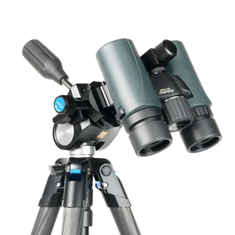 カメラ台が回転でき、左右の微調整に便利