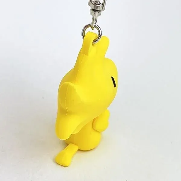 ウッドストックのキーホルダー（別アングル）