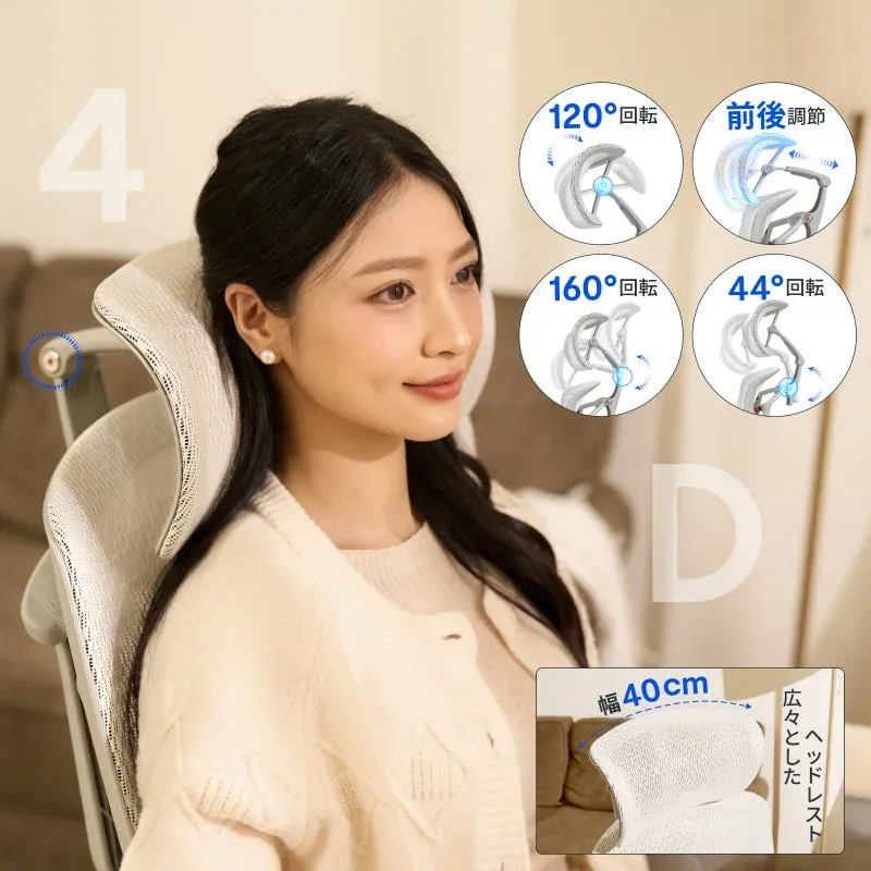 4Dワイドアングルヘッドレスト