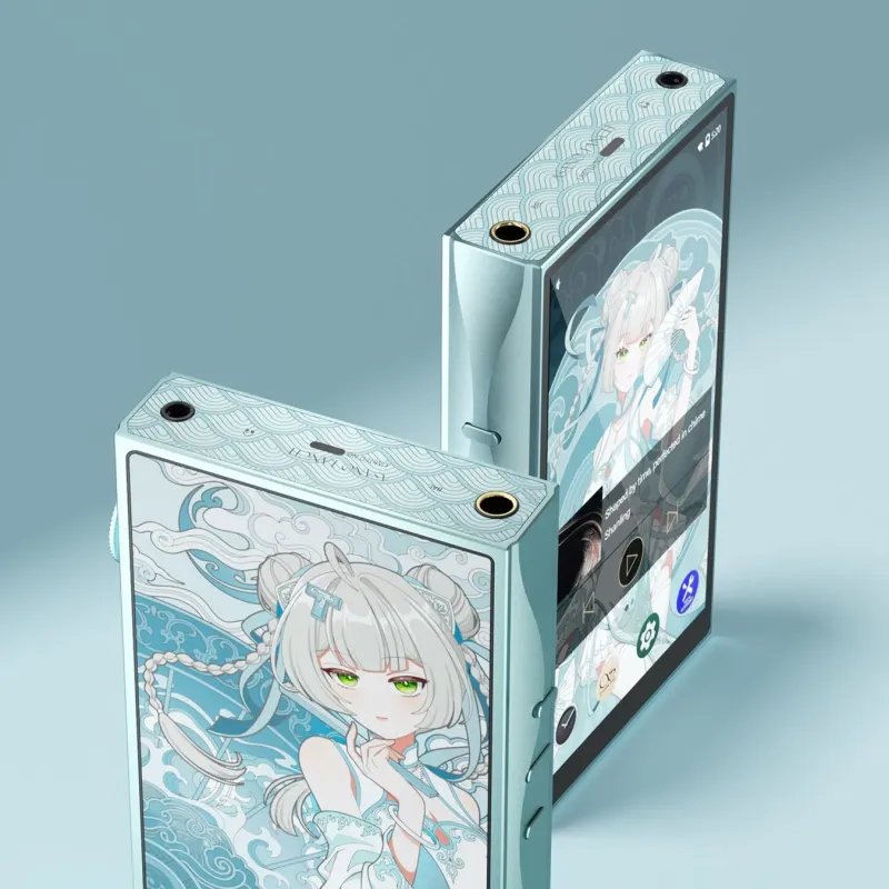 DAPのUIとアニメキャラクター