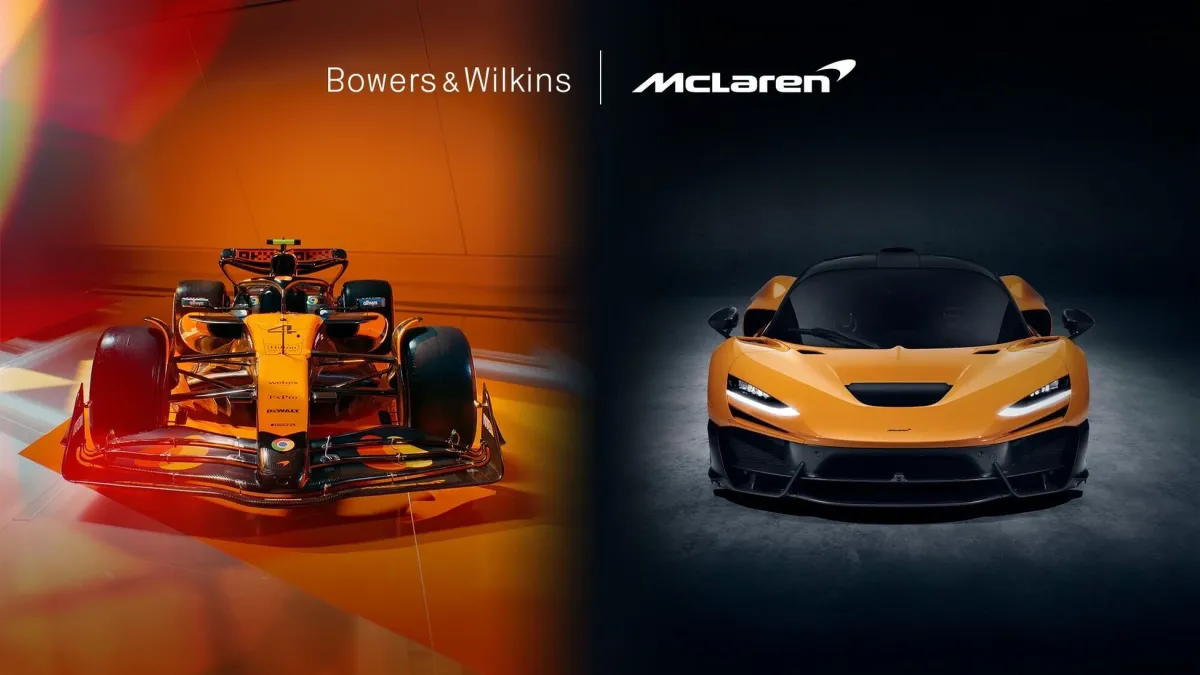 Bowers & WilkinsとMcLarenのパートナーシップ