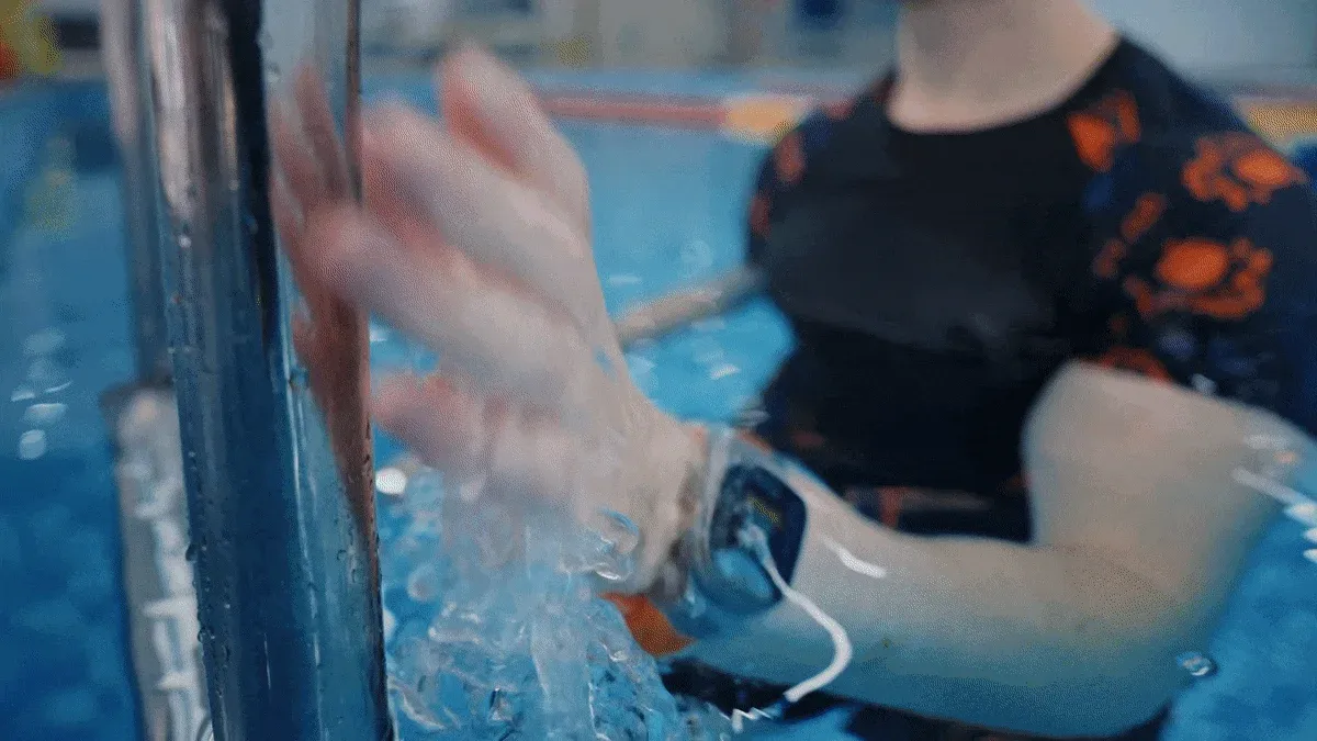 水中でのApple Watch