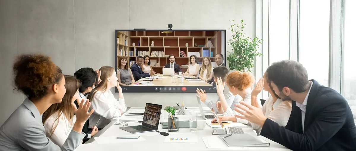 ビデオ会議の様子