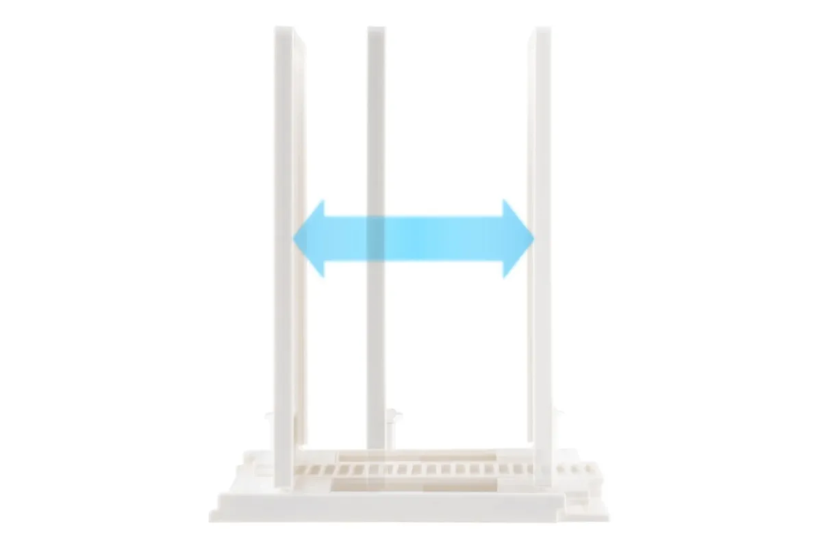 白い可動式の仕切り具