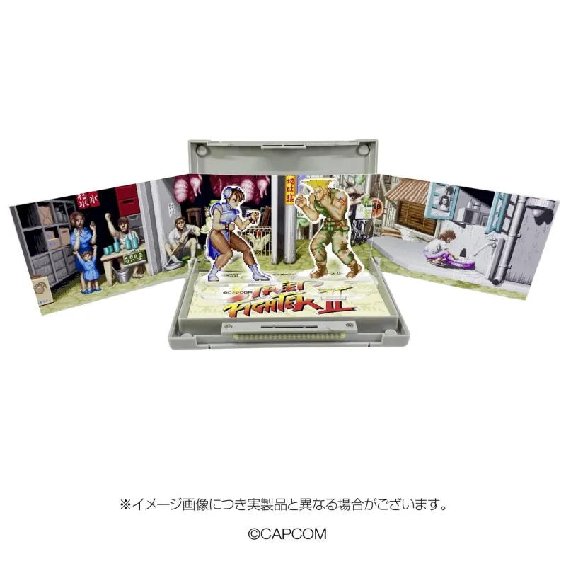 春麗とガイル ジオラマ風