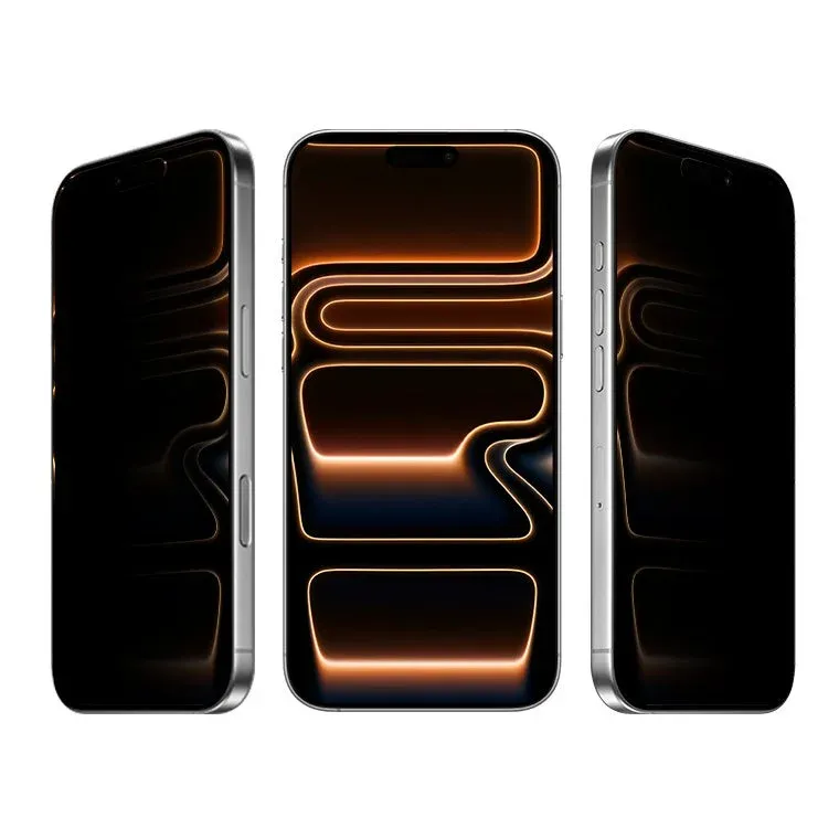 側面から見たiPhoneのディスプレイ