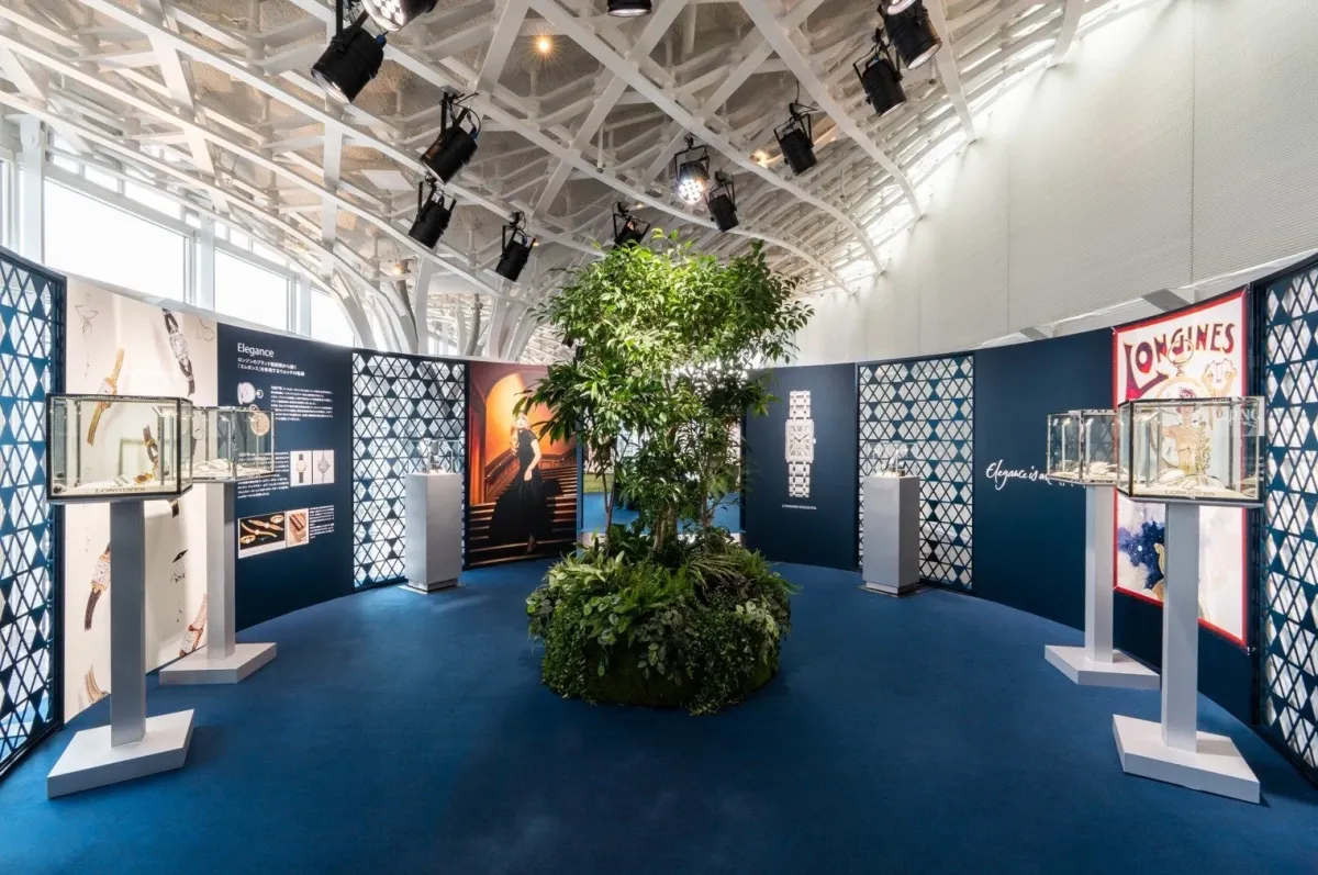 ロンジン アーカイブ展の会場