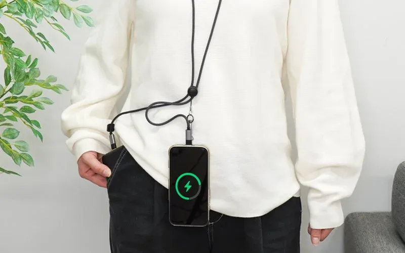 スマホ充電中の画面表示