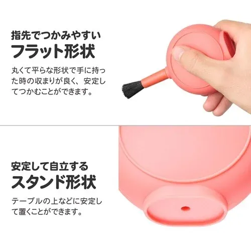 フラット形状と自立スタンド