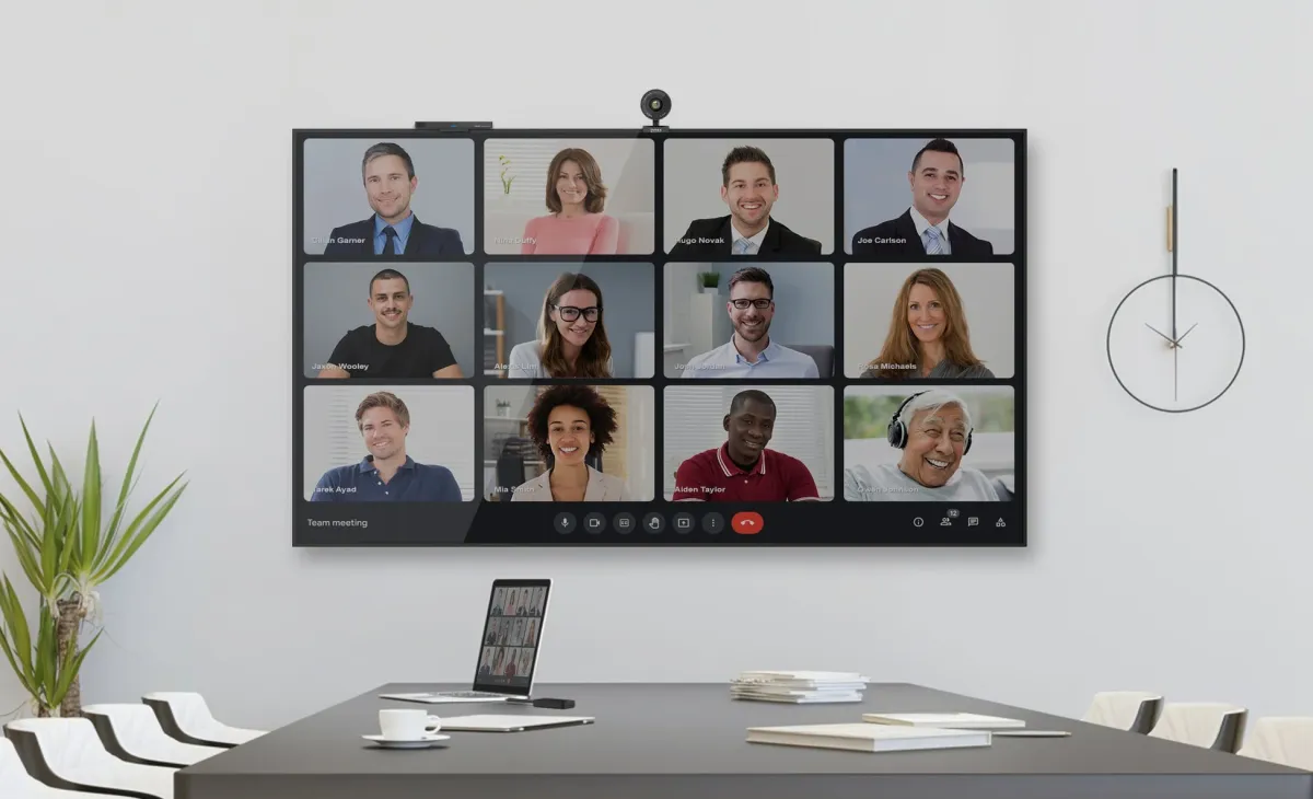 オンライン会議の様子