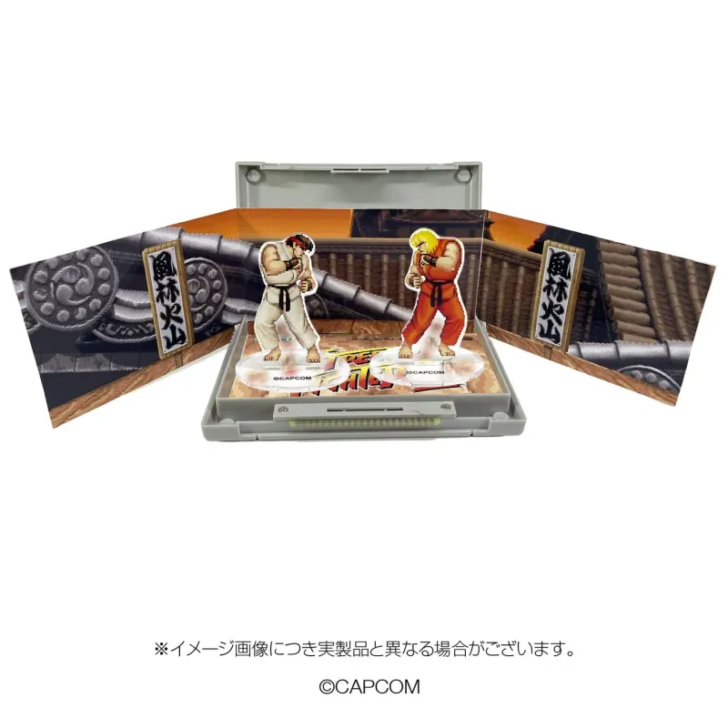 リュウとケン ジオラマ風