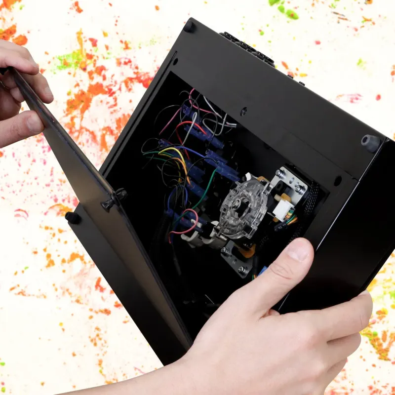 メンテナンスが容易な内部構造