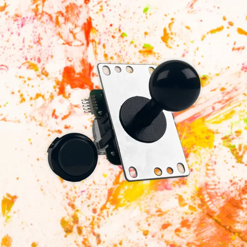 三和電子製レバー・ボタン