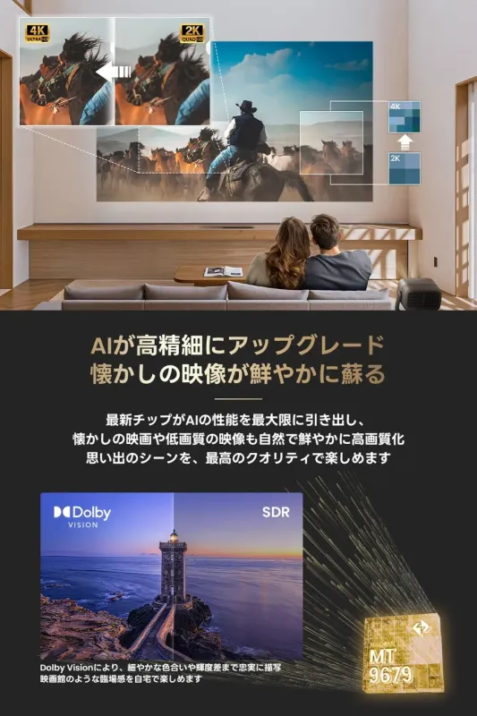 AIが高精細にアップグレード 懐かしの映像が鮮やかに蘇る