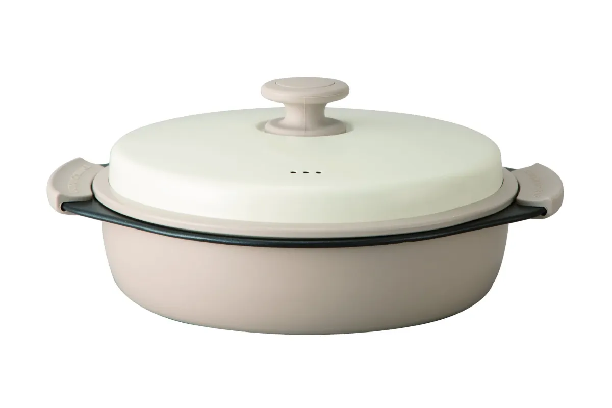 レンジで焼き・蒸し調理ができる レンジグリル(深型)