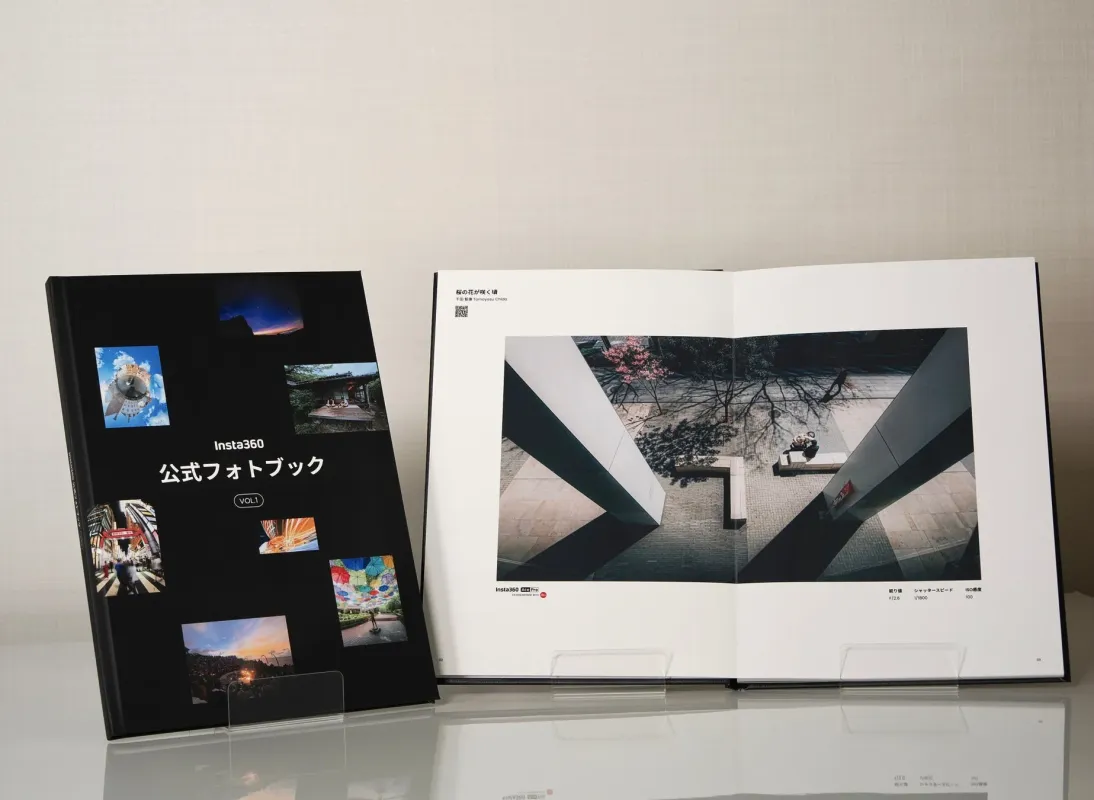 Insta360 公式フォトブック VOL.1 掲載作品例