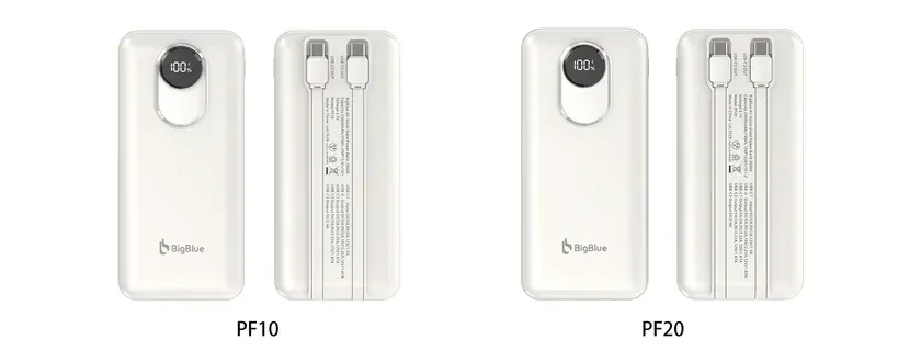 Bigblue PF10/PF20 モバイルバッテリー