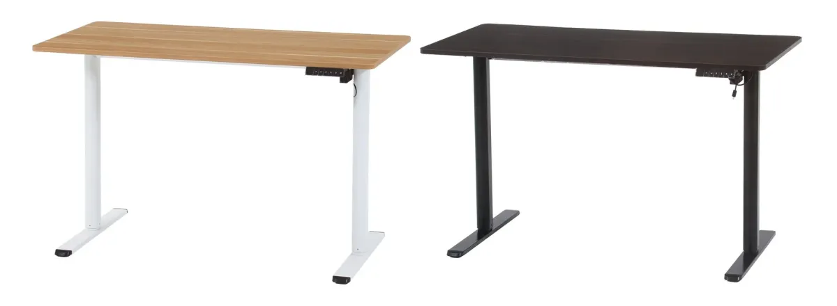 クロイー電動昇降デスクのカラーバリエーション