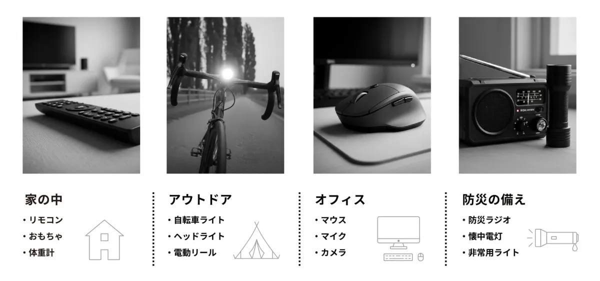 Z-Power Cellの様々な使用シーン