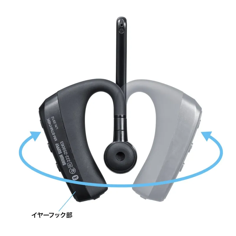 左右対応マイク