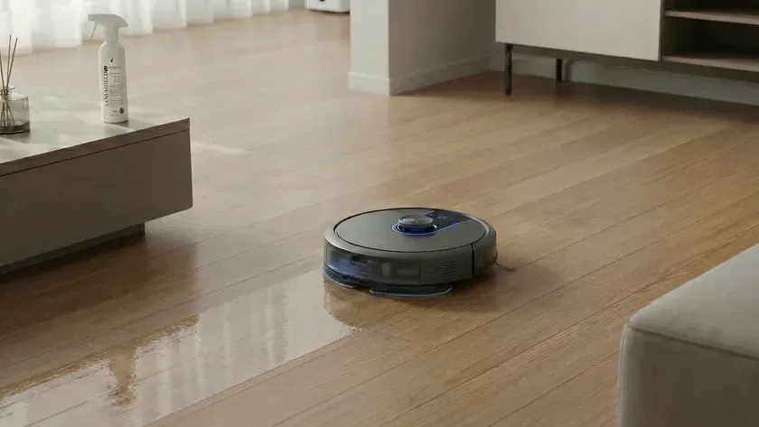 ロボット掃除機と水拭き