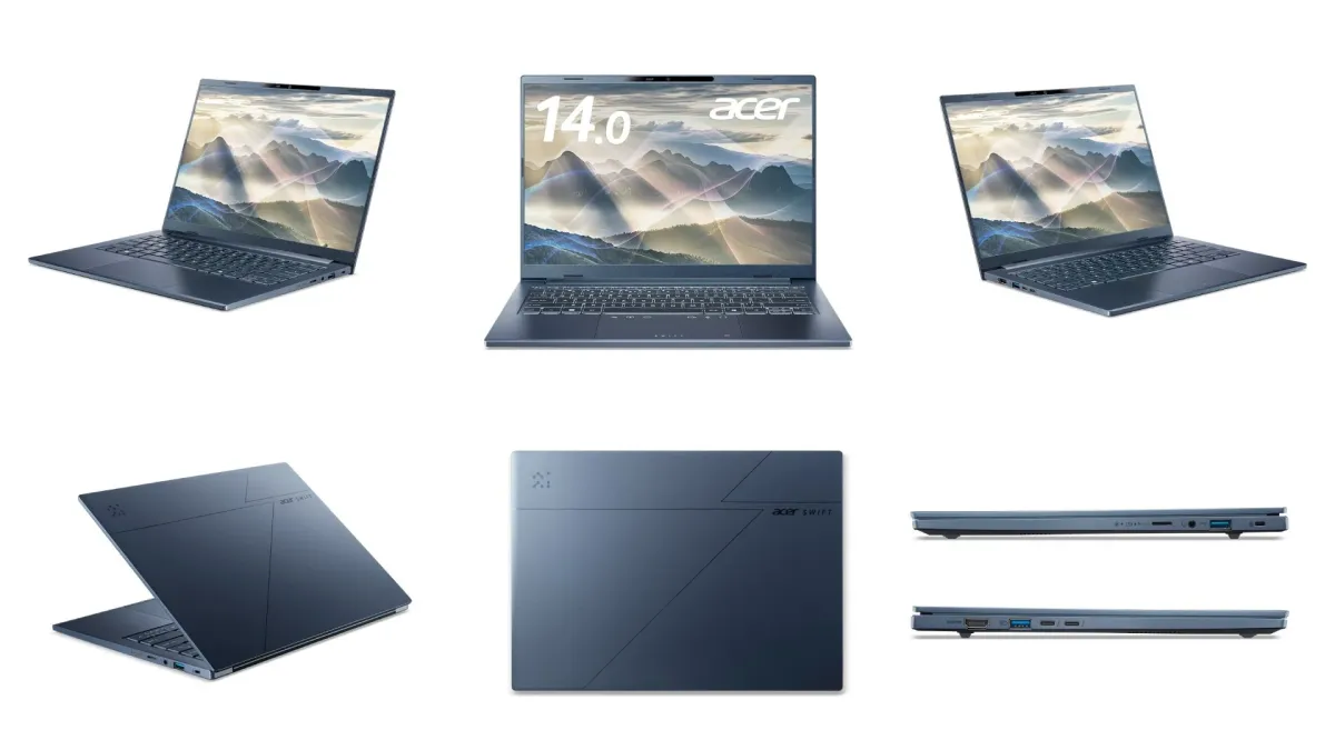 Acer Swiftの側面ポート