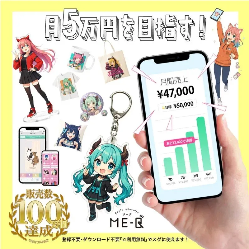 月5万円を目指す！副業向けME-Qの広告