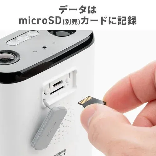 microSDカードに記録